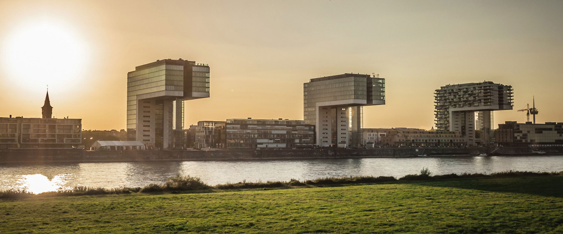 Crane Towers in Cologne